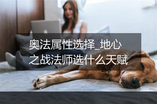 奥法属性选择_地心之战法师选什么天赋