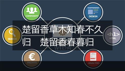 楚留香草木知春不久归　楚留香春暮归