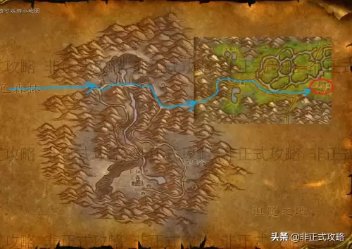 魔兽世界怀旧服联盟怎么去悲伤沼泽　怀旧服幽暗沼泽任务-第2张