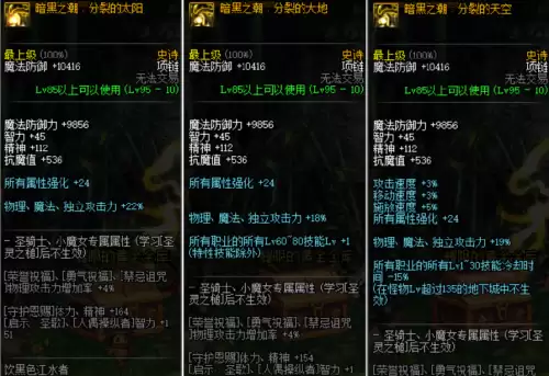 dnf黑暗之魂被吞噬的天空　红眼黑暗之魂被吞噬的大地-第3张