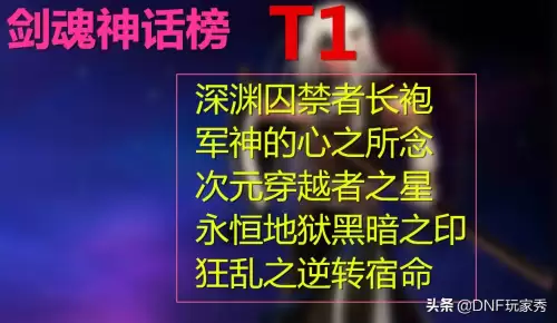 dnf耳环神话排名　dnf100神话全装备排名32种排名-第3张