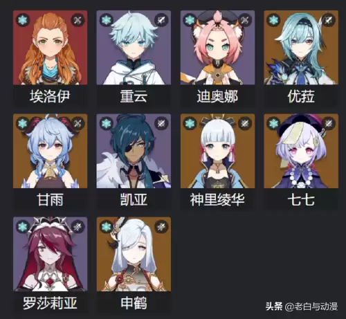 原神出了几个角色　原神角色有多少位-第6张