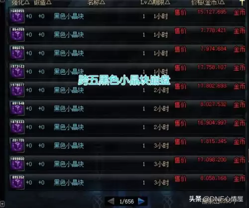 地下城黑色小晶块在哪买　dnf黑色的小晶块在哪里-第2张