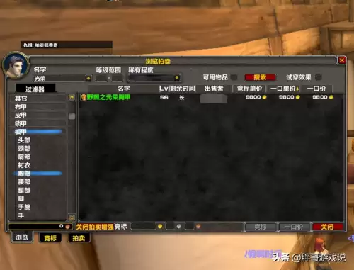 光荣胸甲一般多少钱　怀旧服光荣胸甲-第2张