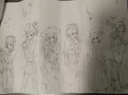 第五人格怎么画呀　小学生画第五人格-第2张