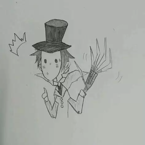 第五人格怎么画呀　小学生画第五人格-第21张
