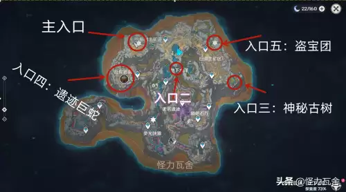 原神层岩秘境怎么开　原神如何开启秘境-第1张