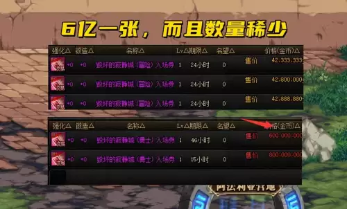 dnf寂静城门票价格　DNF寂静城-第3张