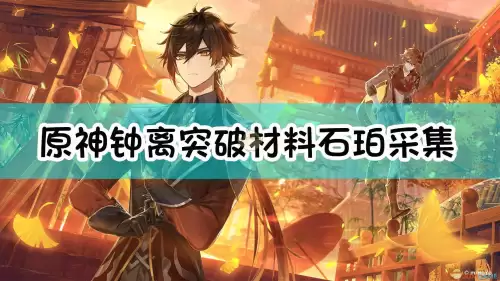 石珀原神在哪采集　石珀采集路线-第1张