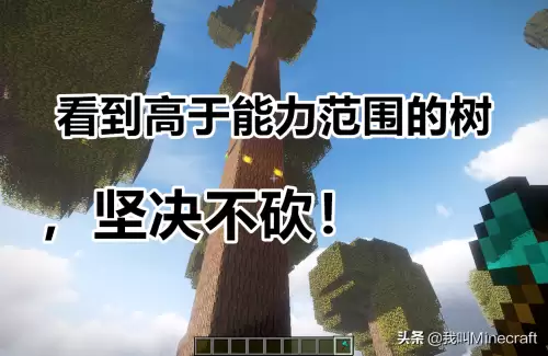 我的世界一开始怎么砍树　我的世界一键砍树-第1张
