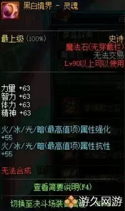dnf90级ss首饰套明细　dnf毕业装备-第12张