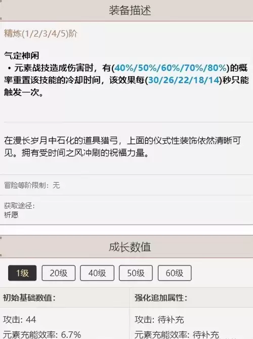 原神菲谢武器能用制作吗　原神菲谢尔武器推荐-第8张