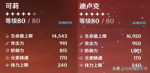 原神迪卢克哪个强　原神平民迪卢克-第3张