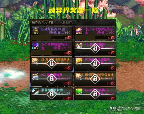 dnf魂异界宝珠属性　dnf属性附魔宝珠有哪些-第1张