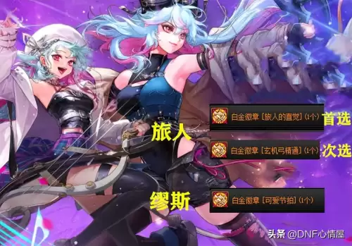 dnf女圣骑士勋章　dnf全职业白金徽章选择-第2张