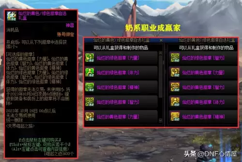 dnf奶妈徽章镶嵌选择2022　DNF奶妈登记栏要打造吗-第5张