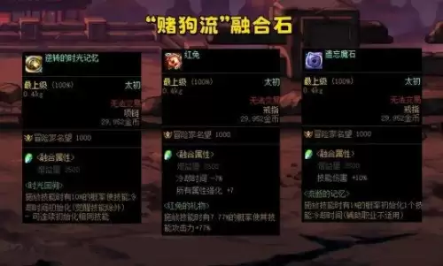dnf怎么融合　DNF融合装备怎么选-第6张