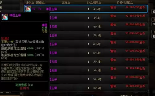 dnf云上长安玉荣力怎么提升　长安欧力威论坛-第4张