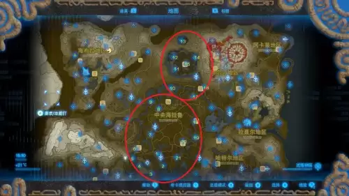 荒野之息全神庙位置　奥尔汀地区12个神庙位置-第1张