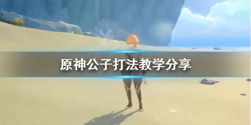 原神怎么打公子boss　原神新手如何打公子-第1张