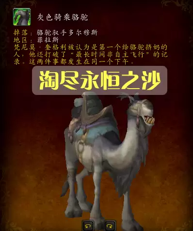 魔兽世界维拉苟萨　魔兽世界wlk怀旧服首个坐骑-第1张