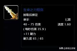 魔兽世界怀旧服血刃值得买吗　怀旧服盗贼拿哈卡莱战刃好吗-第8张