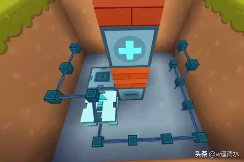 迷你世界怎么制作上下门　迷你世界新版滑动门的做法-第6张