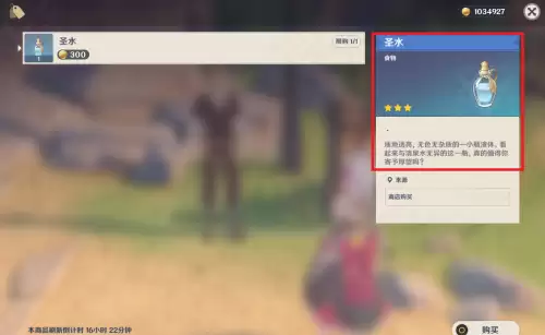 原神圣水在哪里买　霍普金斯的圣水怎么买-第3张
