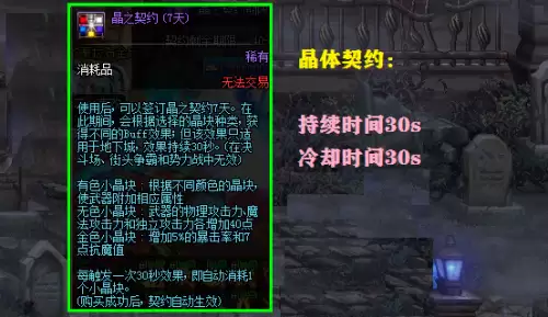 dnf契约有必要买吗　DNF练级买什么契约-第1张