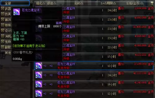 dnf神思者用什么武器　DNF装备推荐-第3张