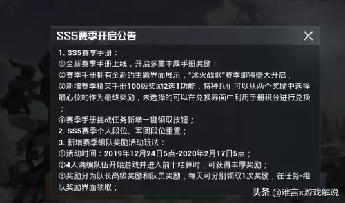 和平精英SS5赛季是什么时候　和平精英ss2赛季手册-第1张