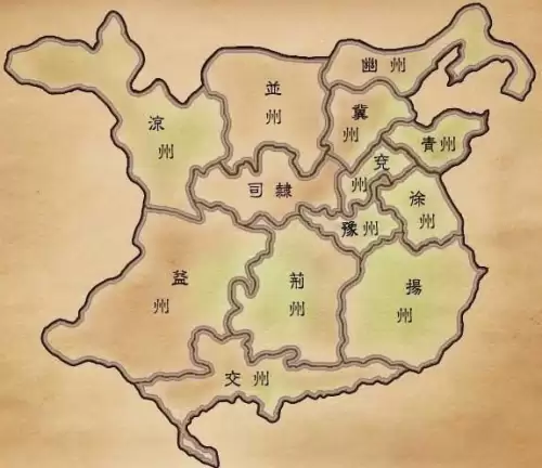三国时期各州人才表　三国十三州分布图-第1张