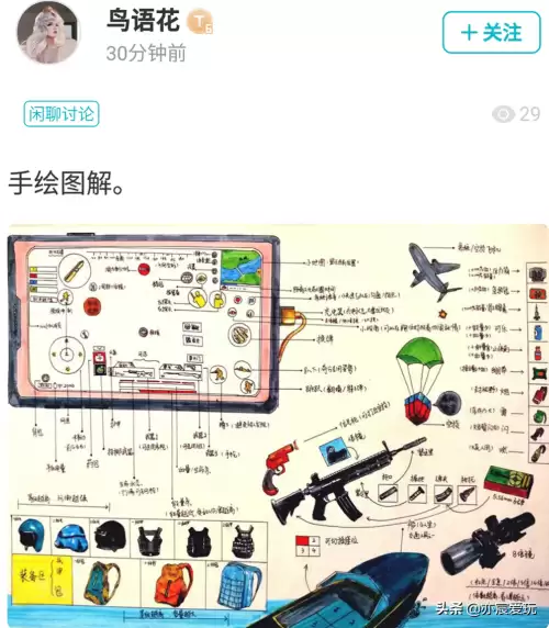 和平精英狂爪怎么画　和平精英超级猎手素描画-第5张