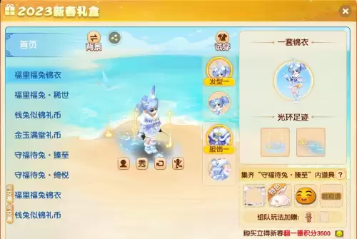 dnf兔年宠物礼盒　dnf新春宠物装备自选礼盒-第2张