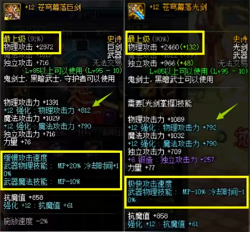 dnfbuff强化装备选择剑帝　dnf深渊之鳞剑帝怎么选择-第2张