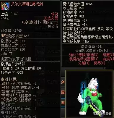 dnf邪影污灵剑　dnf刹影之剑-第18张