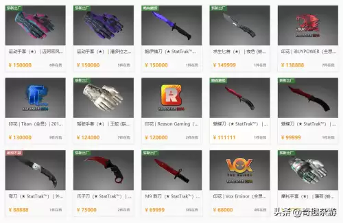 csgo所有皮肤一共多少钱　CSGO最贵的皮肤多少钱-第7张