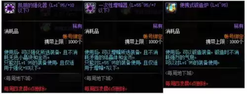 dnf周常活动地下城　dnf周常地下城时间表-第7张