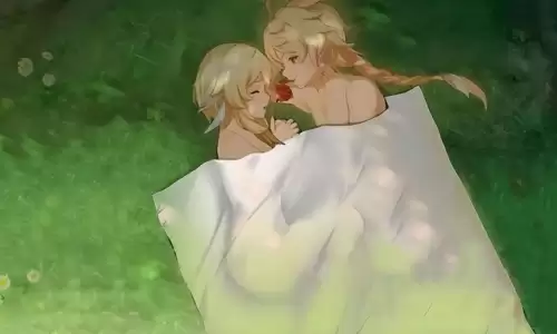 原神当荧自我满足被空发现了-第1张