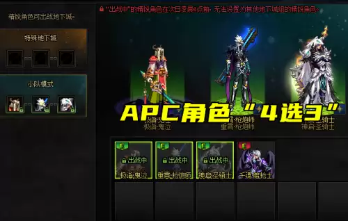 dnf精锐角色apc不见了　DNF系统精锐角色不见了-第4张