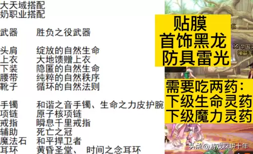 dnf奶萝buff强化搭配　奶萝buff装备搭配-第15张